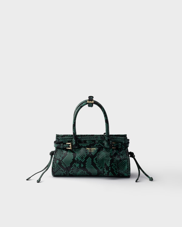 Bolso Prada Bonnie pequeño de piel Ayers - Verde Abeto Bolso Prada Bonnie pequeño de piel Ayers - Verde Abeto