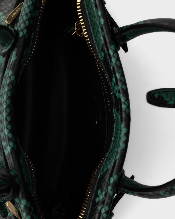Bolso Prada Bonnie pequeño de piel Ayers - Verde Abeto Bolso Prada Bonnie pequeño de piel Ayers - Verde Abeto