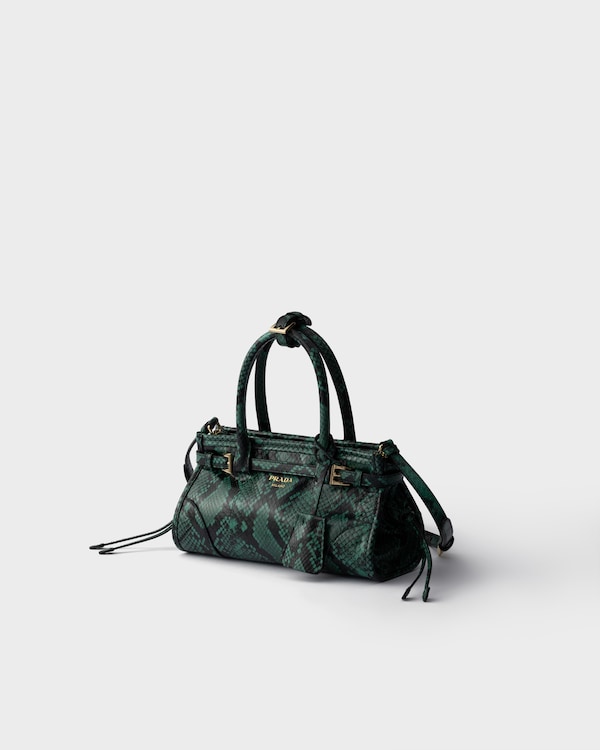 Bolso Prada Bonnie pequeño de piel Ayers - Verde Abeto Bolso Prada Bonnie pequeño de piel Ayers - Verde Abeto