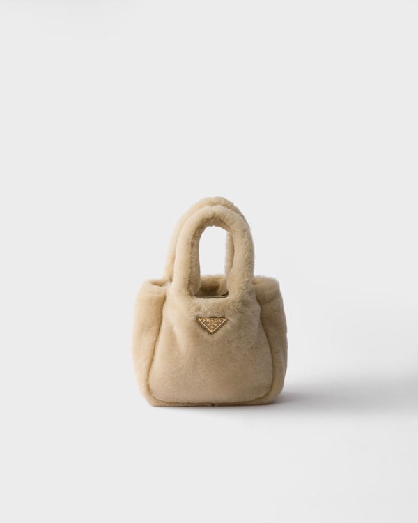 Shearling mini handbag Shearling mini handbag