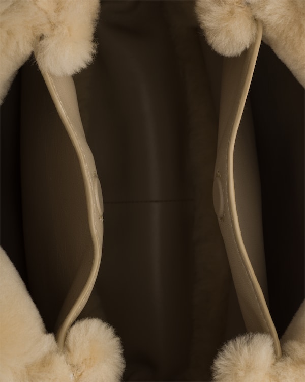 Shearling mini handbag Shearling mini handbag