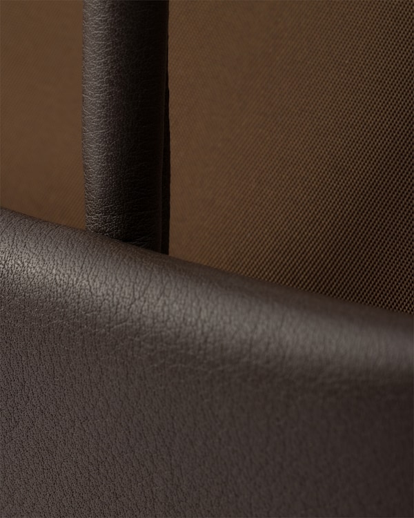 Prada Passage medium leather bag with Re-Nylon flap - Coffee Prada Passage medium leather bag with Re-Nylon flap - Coffee