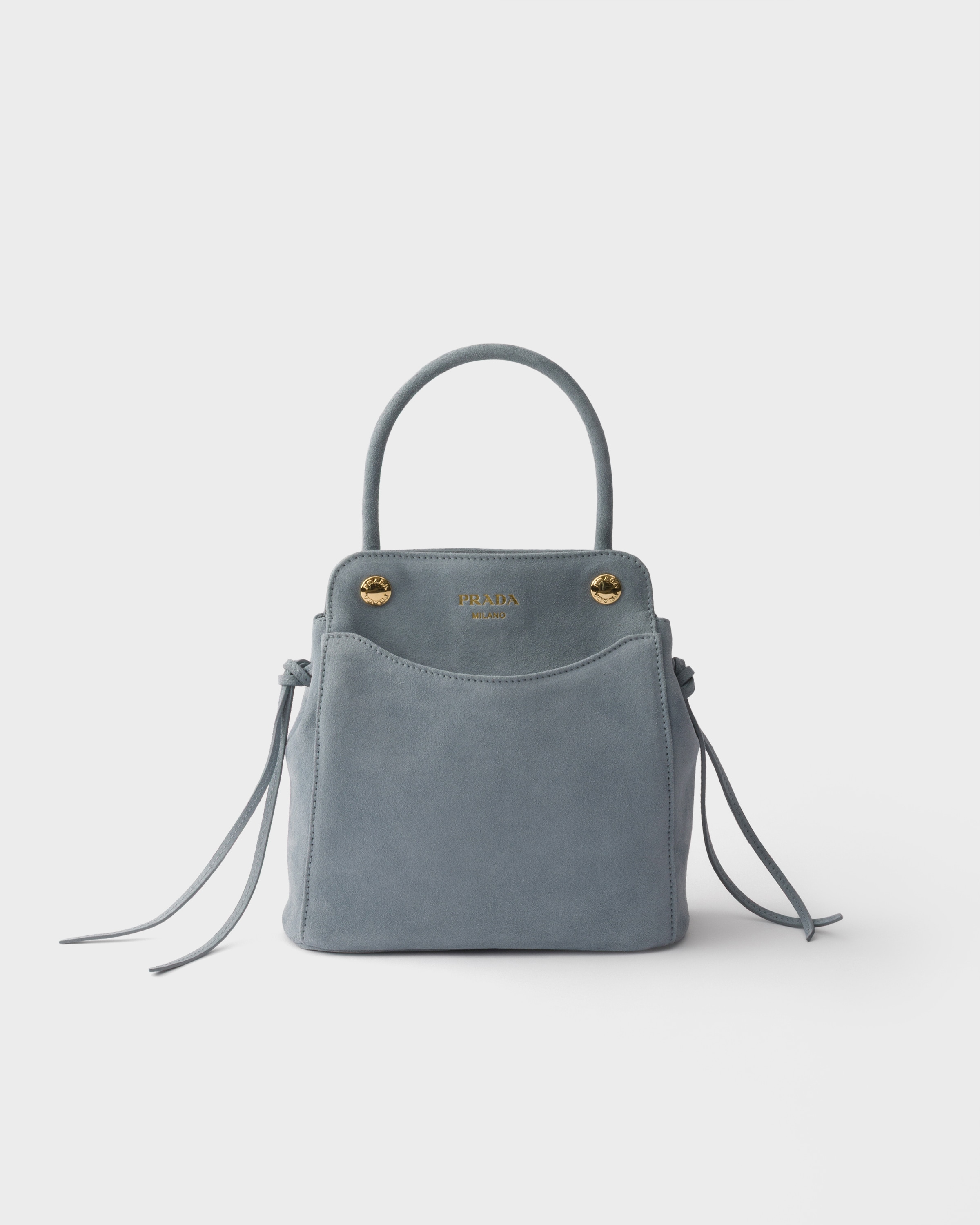 Prada Prada Carry mini suede handbag