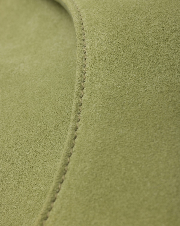 Prada Carry mini suede handbag - Agave Prada Carry mini suede handbag - Agave