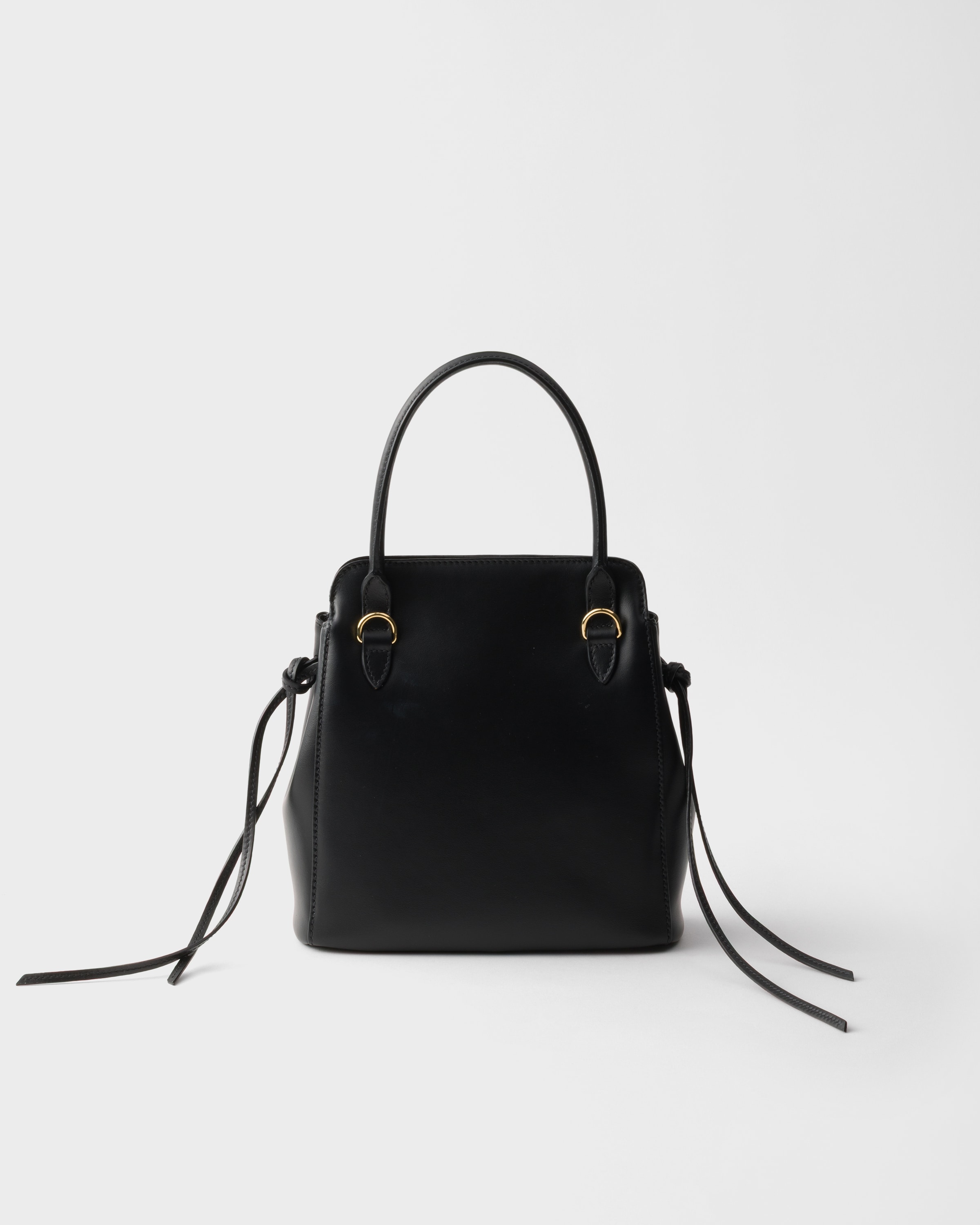 Black Prada Carry mini leather handbag | PRADA - United States