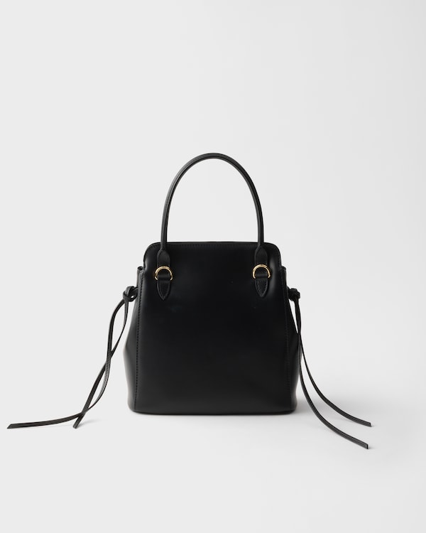 Prada Carry mini leather handbag - Black Prada Carry mini leather handbag - Black