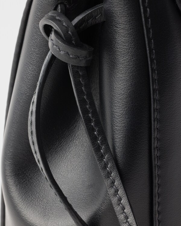 Prada Carry mini leather handbag - Black Prada Carry mini leather handbag - Black