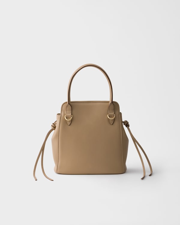Prada Carry mini leather handbag - Sand Beige Prada Carry mini leather handbag - Sand Beige