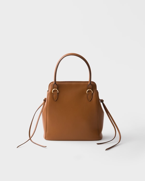 Prada Carry mini leather handbag - Cognac Prada Carry mini leather handbag - Cognac