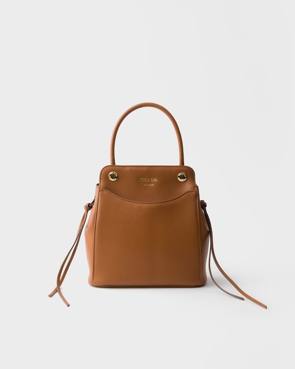 Prada Carry mini leather handbag - Cognac Prada Carry mini leather handbag - Cognac