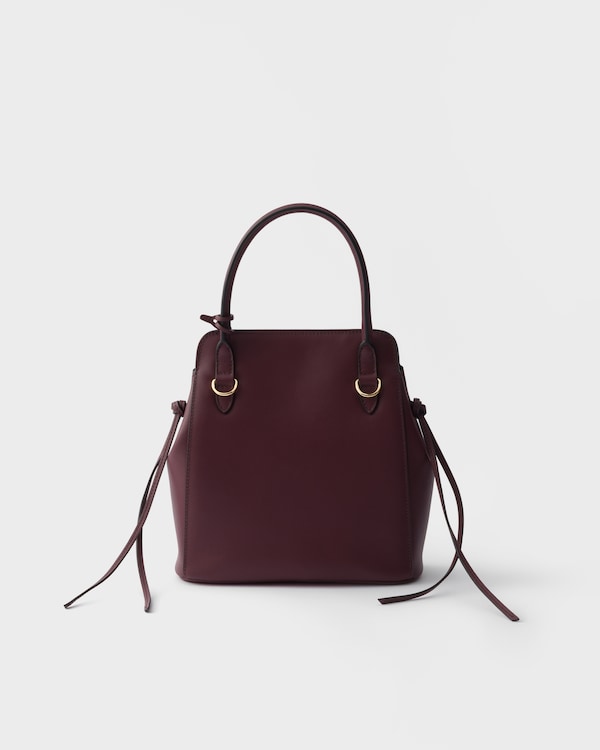 Sac à main mini en cuir - Bordeaux Sac à main mini en cuir - Bordeaux