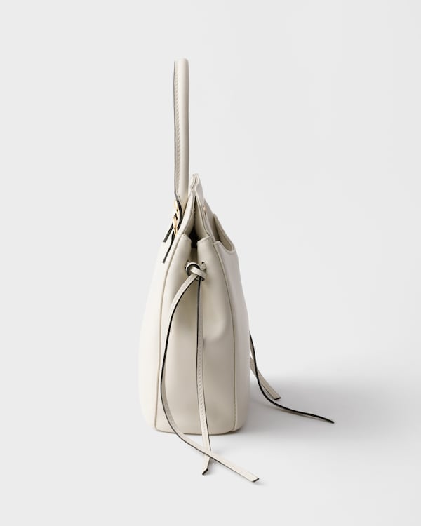 Prada Carry mini leather handbag - White Prada Carry mini leather handbag - White