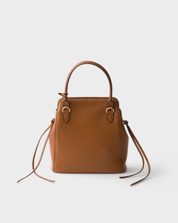 Carry leather mini handbag - Cognac Carry leather mini handbag - Cognac