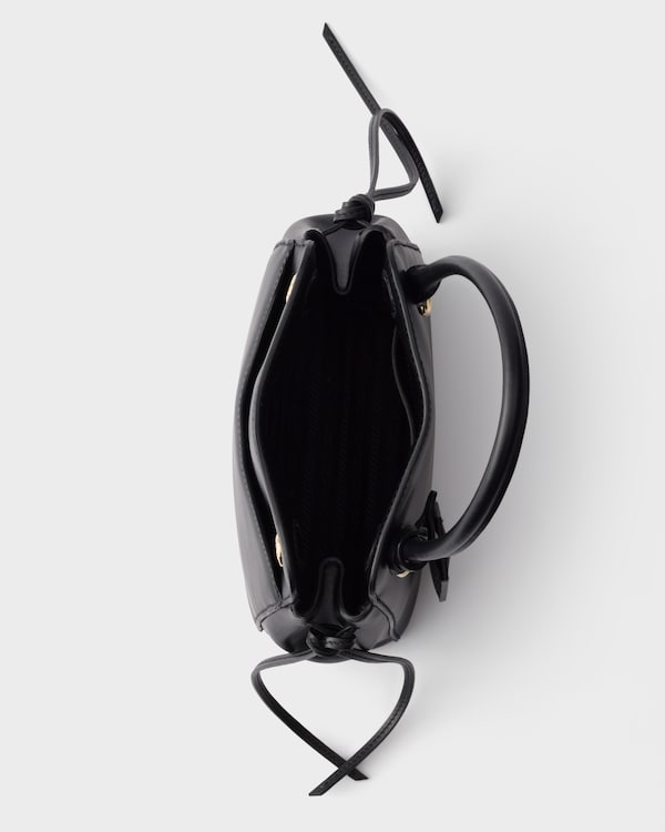 Prada Carry mini leather handbag - Black Prada Carry mini leather handbag - Black