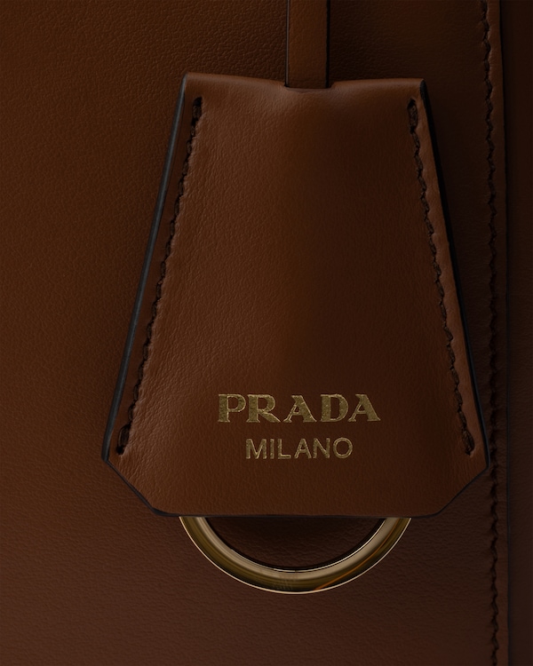 Prada Carry mini leather handbag - Cognac Prada Carry mini leather handbag - Cognac