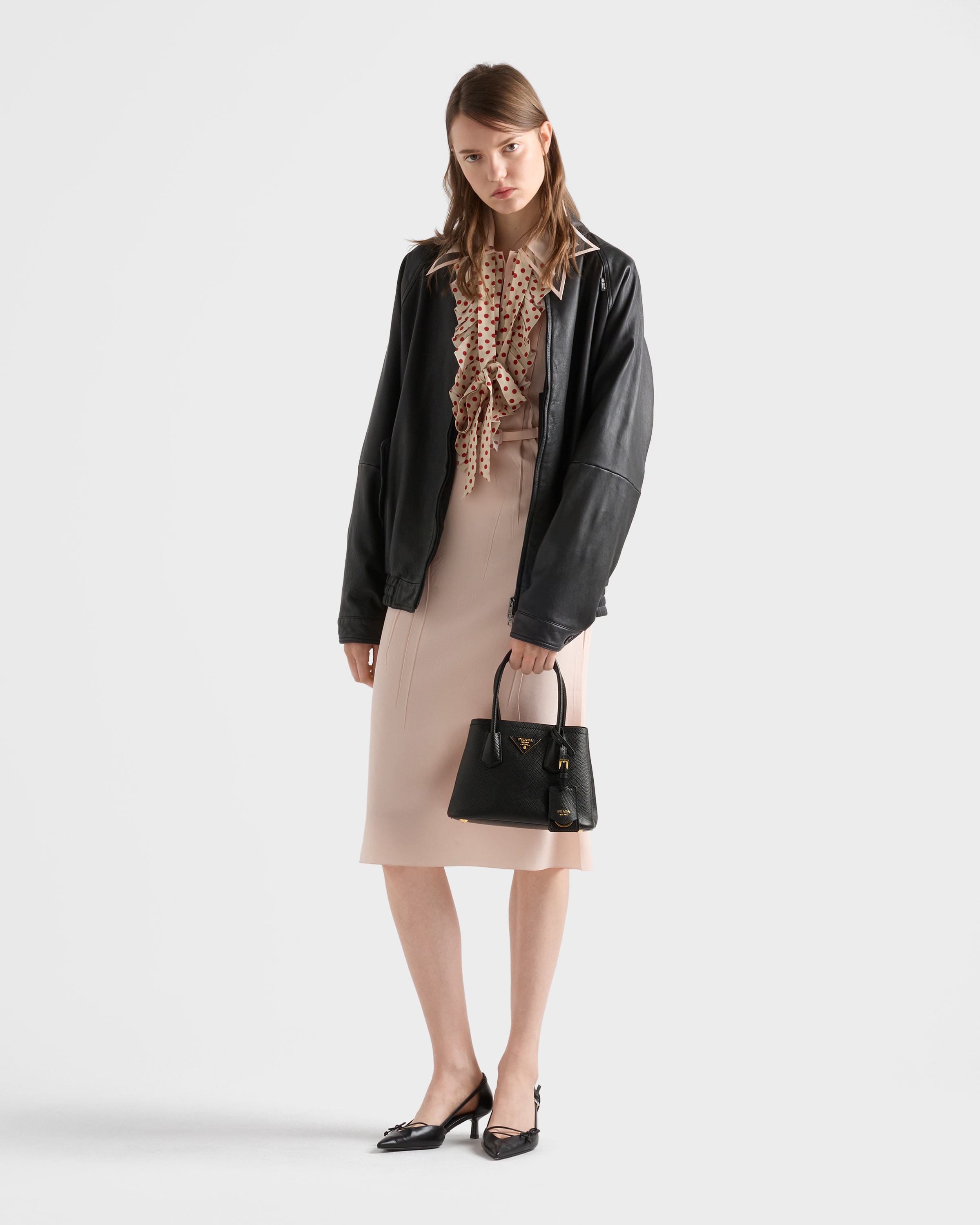 Black Prada Double Saffiano leather mini-bag | PRADA - United States