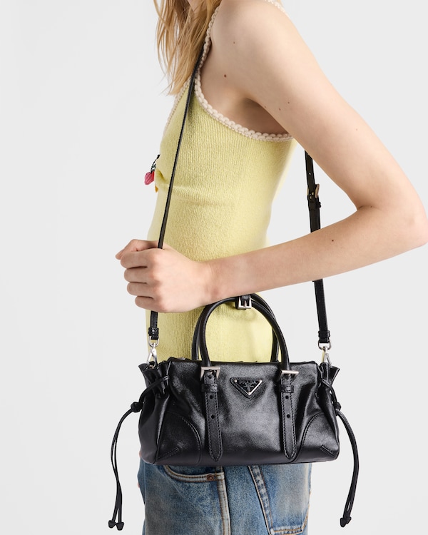 Prada Bonnie small leather bag - Black Prada Bonnie small leather bag - Black