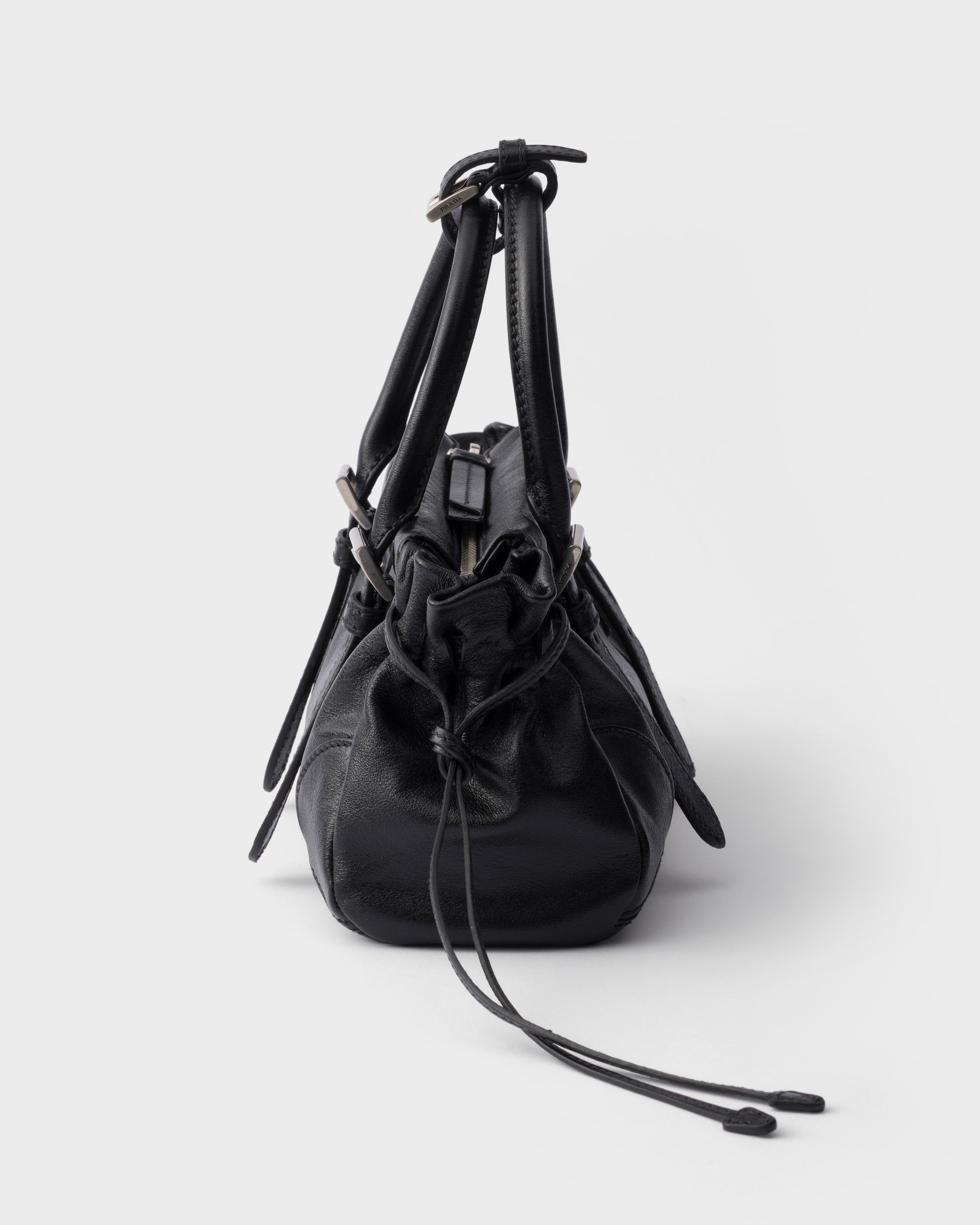 Black Prada Bonnie small leather bag | PRADA - United States
