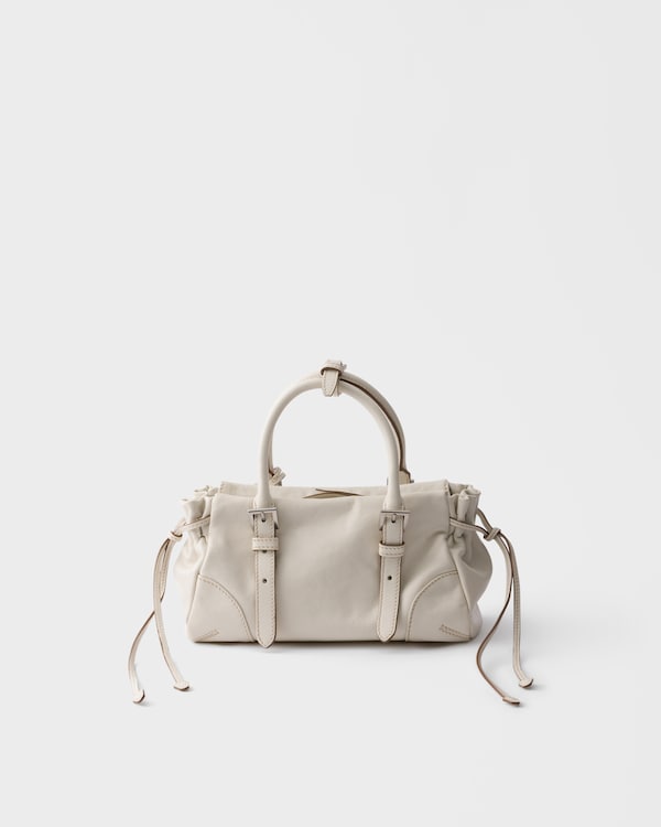 Petit sac Prada Karin en cuir - Blanc Petit sac Prada Karin en cuir - Blanc