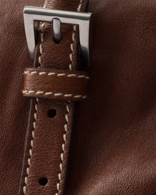 Petit sac Prada Karin en cuir - Palissandre Petit sac Prada Karin en cuir - Palissandre