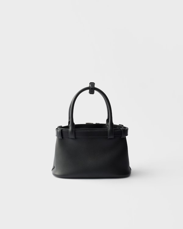 Prada Buckle small leather bag with belt - Black Prada Buckle small leather bag with belt - Black