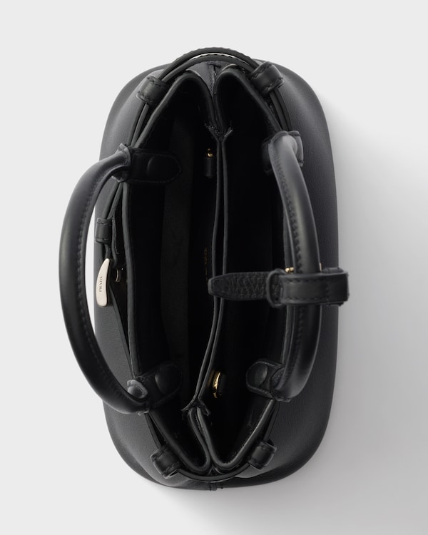 Prada Buckle small leather bag with belt - Black Prada Buckle small leather bag with belt - Black