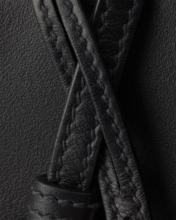 Prada Coffret medium leather handbag - Black Prada Coffret medium leather handbag - Black