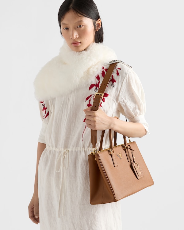 Prada Galleria large Saffiano leather bag - Cognac Prada Galleria large Saffiano leather bag - Cognac