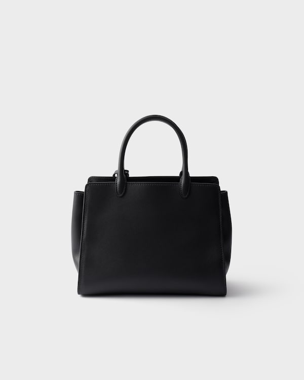 Prada Prelude medium leather handbag - Black Prada Prelude medium leather handbag - Black