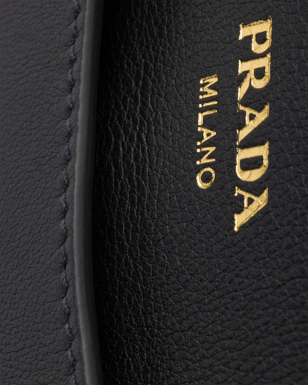 Prada Prelude medium leather handbag - Black Prada Prelude medium leather handbag - Black