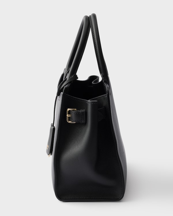 Prada Prelude medium leather handbag - Black Prada Prelude medium leather handbag - Black