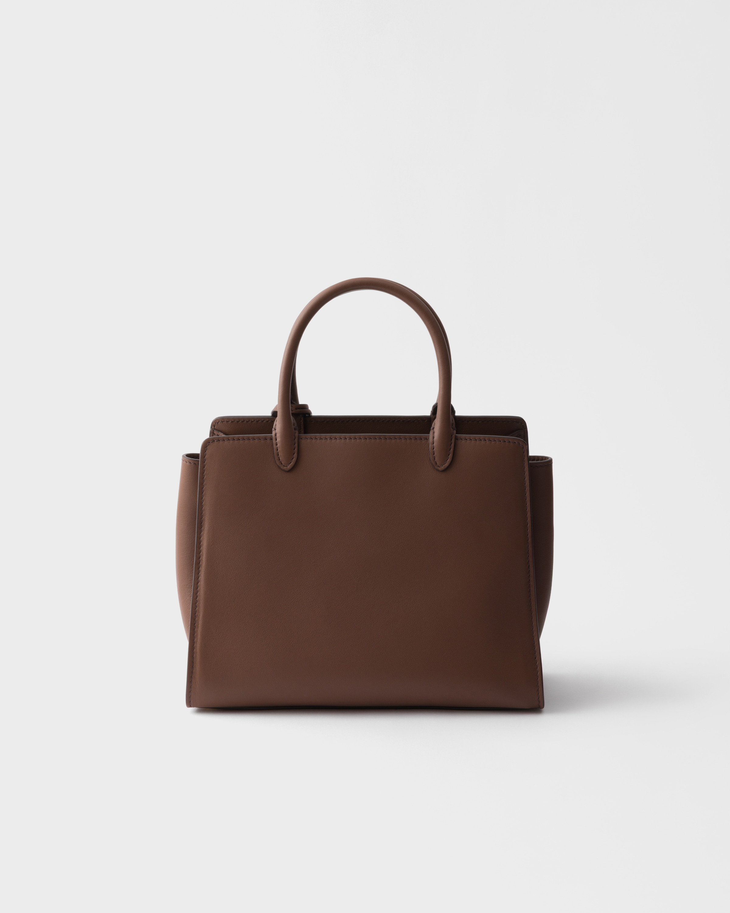 Palisander Prada Prelude Medium Leather Handbag | PRADA - United