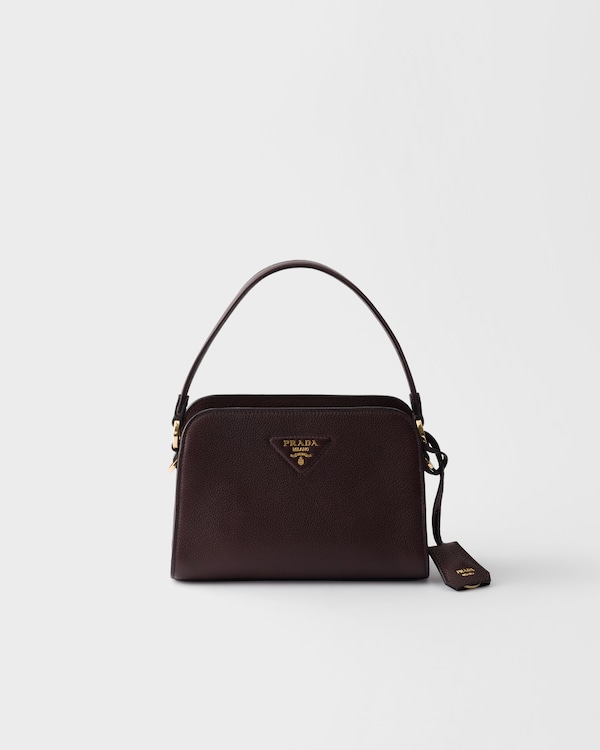 Leather mini handbag - Dark Brown Leather mini handbag - Dark Brown