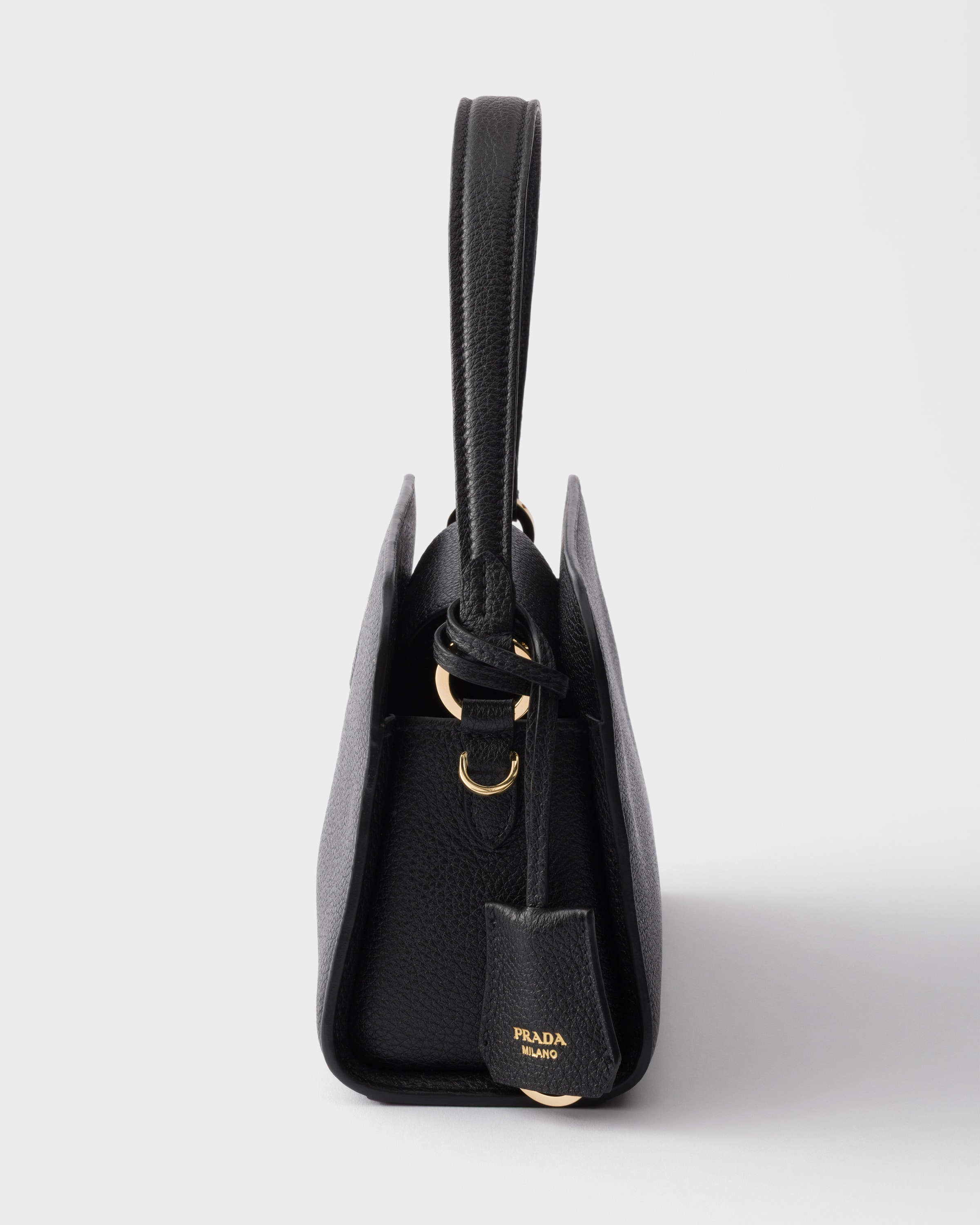 Black Leather mini handbag | PRADA - United States