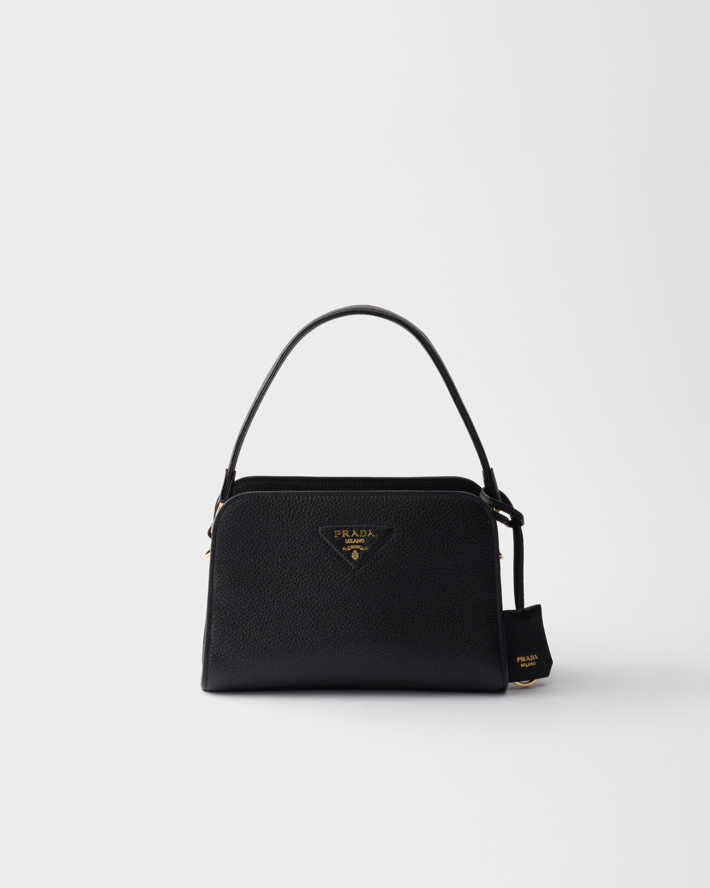 Black Leather mini handbag | PRADA - United States