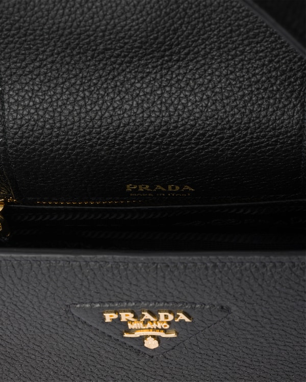 Leather mini handbag - Black Leather mini handbag - Black