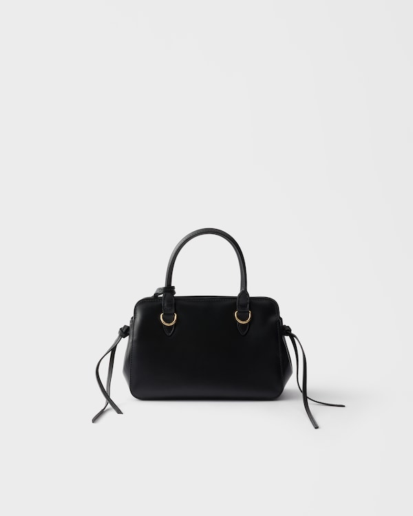 Prada Carry mini leather handbag - Black Prada Carry mini leather handbag - Black
