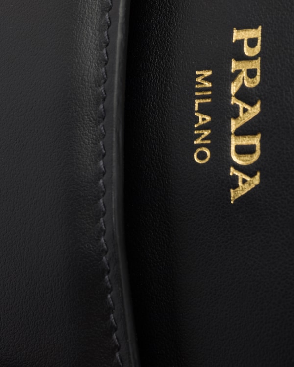 Prada Carry mini leather handbag - Black Prada Carry mini leather handbag - Black