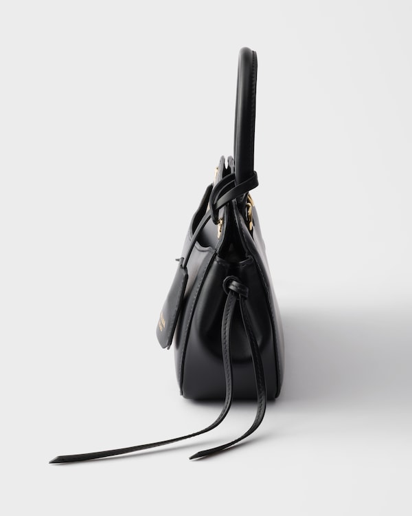 Prada Carry mini leather handbag - Black Prada Carry mini leather handbag - Black