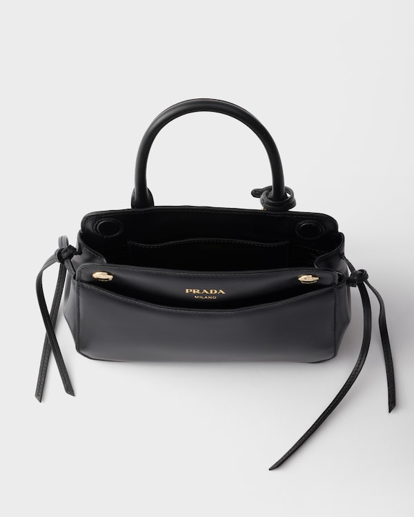 Prada Carry mini leather handbag - Black Prada Carry mini leather handbag - Black