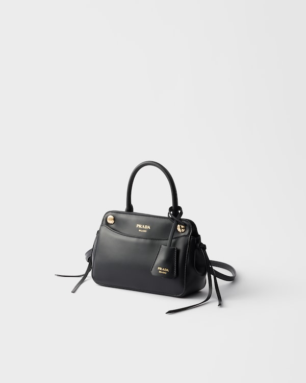 Prada Carry mini leather handbag - Black Prada Carry mini leather handbag - Black