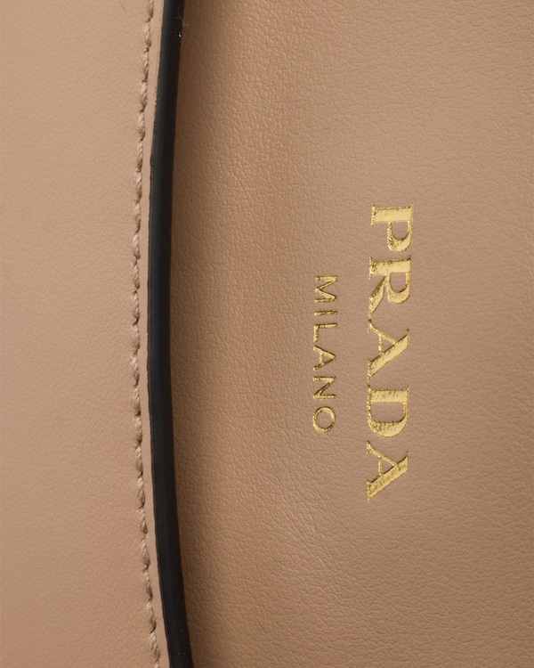 Prada Carry mini leather handbag - Cameo Prada Carry mini leather handbag - Cameo