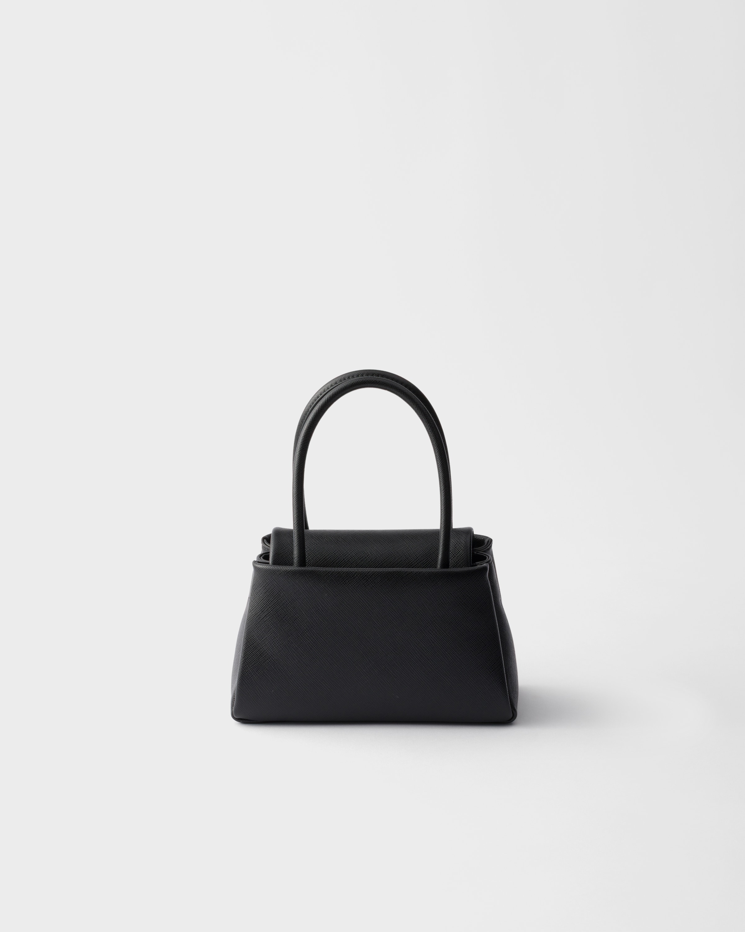 PRADA ブラック ハンドバッグ Black Prada Passage Saffiano Leather Mini Handbag | PRADA - United