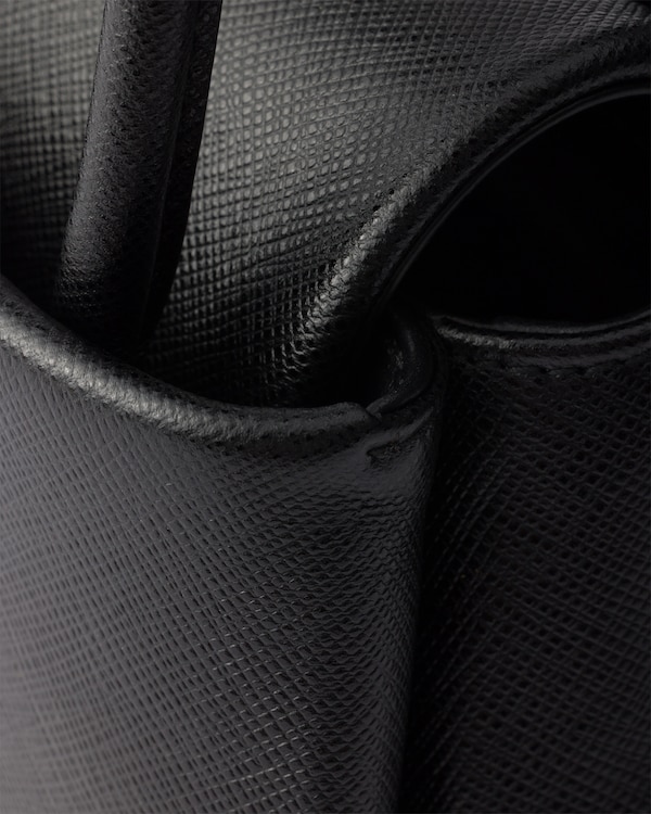 Prada Passage Saffiano leather mini handbag - Black Prada Passage Saffiano leather mini handbag - Black