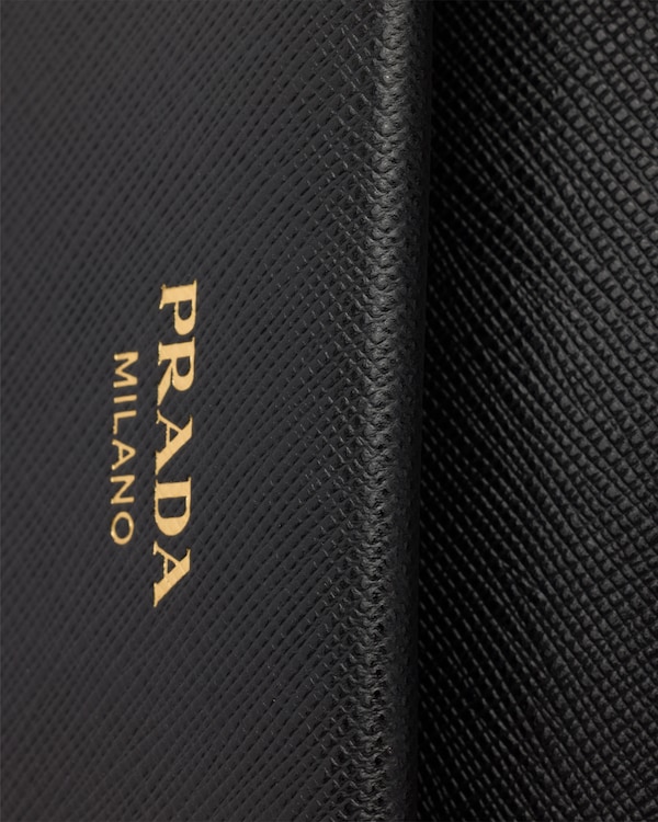 Prada Passage Saffiano leather mini handbag - Black Prada Passage Saffiano leather mini handbag - Black