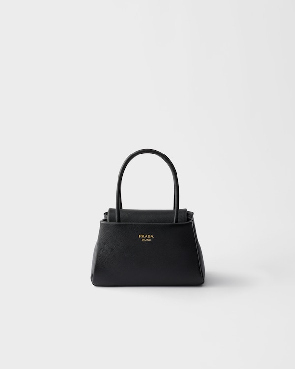 Prada Passage Saffiano leather mini handbag - Black Prada Passage Saffiano leather mini handbag - Black