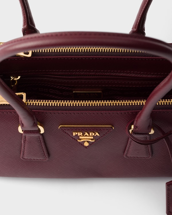 Borsa Prada Galleria mini in Saffiano - Bordeaux Borsa Prada Galleria mini in Saffiano - Bordeaux