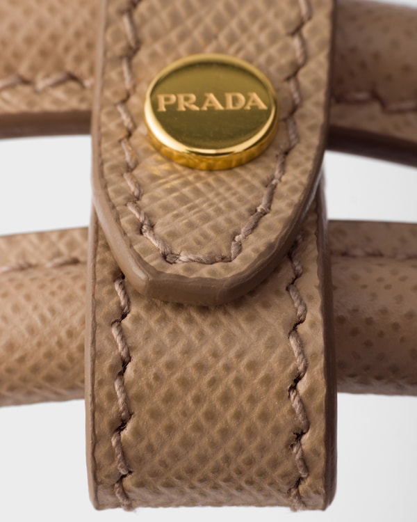 Prada Galleria Saffiano leather mini-bag - Cameo Prada Galleria Saffiano leather mini-bag - Cameo