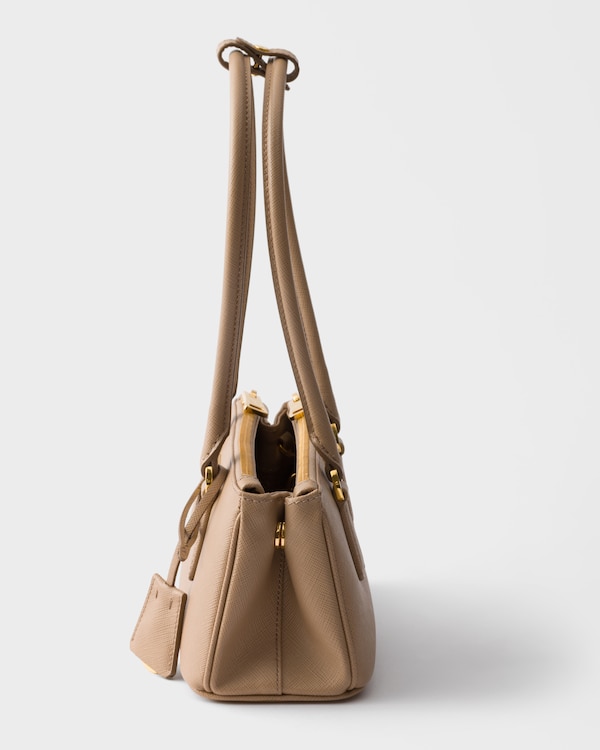 Prada Galleria Saffiano leather mini-bag - Cameo Prada Galleria Saffiano leather mini-bag - Cameo