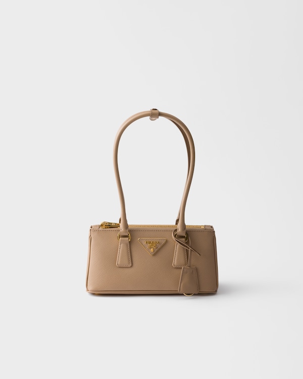 Prada Galleria Saffiano leather mini-bag - Cameo Prada Galleria Saffiano leather mini-bag - Cameo